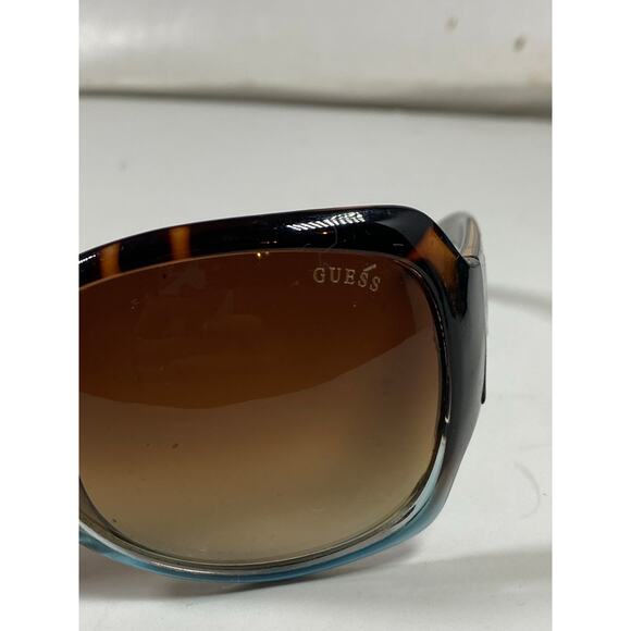 Guess Sunglasses Tortoise and Blue Gradient Lenses - Picture 2 of 10